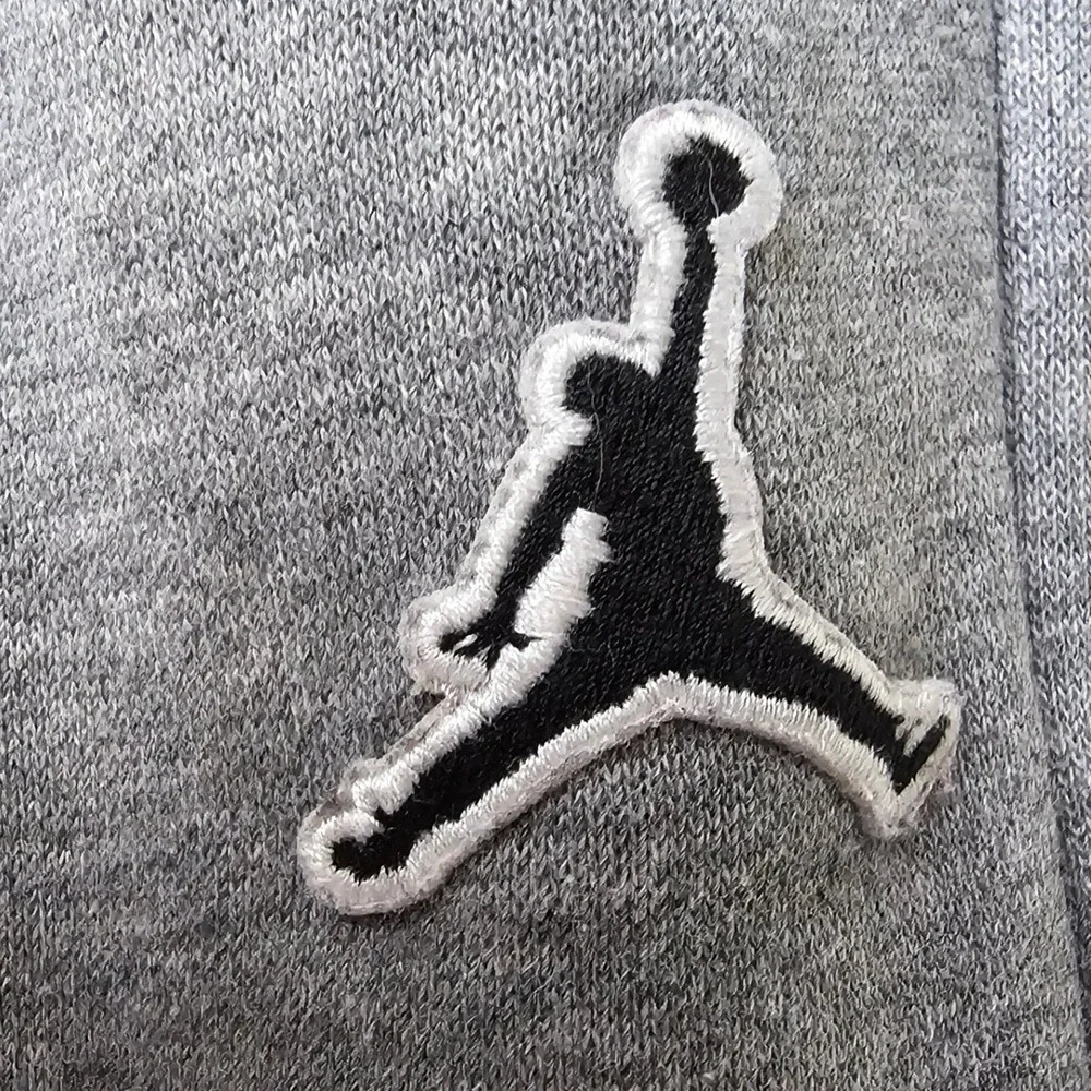 Jordan Jumpman‎ Sweatpants Grey Athletic Joggers Mens Size S Signature Right Hip